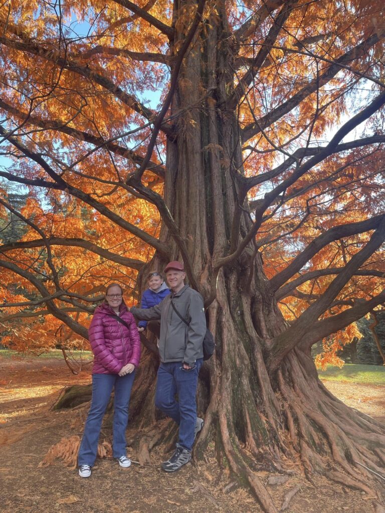 The Brace Family: Sara Jane, Isaac, and Geoff